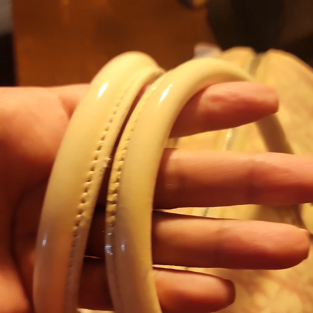 Dior Pink Floral Appliqué Satchel - Picture 3 of 9